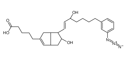 19-(3-azidophenyl)-20-norisocarbacyclin结构式