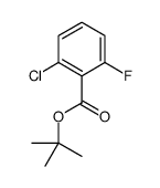 tert-butyl 2-chloro-6-fluorobenzoate Structure