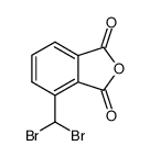 3-dibromomethyl-phthalic acid anhydride Structure