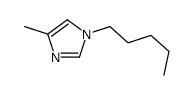 4-methyl-1-pentylimidazole结构式