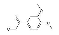 3',4'-dimethoxyphenylglyoxal结构式