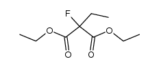 diethyl 2-ethyl-2-fluoromalonate Structure