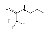 N'-butyl-2,2,2-trifluoroethanimidamide Structure