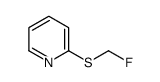 2-[(Fluoromethyl)sulfanyl]pyridine structure