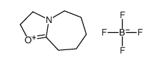 3,5,6,7,8,9-Hexahydro-2H-oxazolo[3,2-a]azepinium tetrafluoroborate(1-) structure