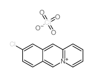 9-chlorobenzo[b]quinolizin-5-ium,perchlorate结构式