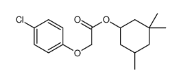 (3,3,5-trimethylcyclohexyl) 2-(4-chlorophenoxy)acetate结构式