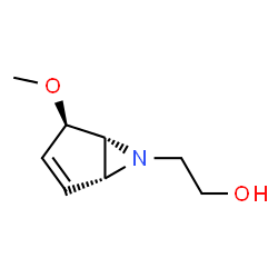 6-Azabicyclo[3.1.0]hex-2-ene-6-ethanol,4-methoxy-,(1alpha,4alpha,5alpha)-(9CI) structure