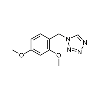 1-(2,4-Dimethoxybenzyl)-1H-tetrazole Structure