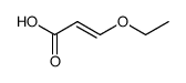 (E)-3-ethoxypropenoic acid Structure