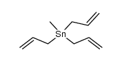 triallylmethylstannane Structure