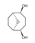 (endo,endo)-9-oxabicyclo[4.2.1]nonane-2,5-diol structure