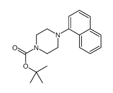 tert-butyl 4-naphthalen-1-ylpiperazine-1-carboxylate Structure