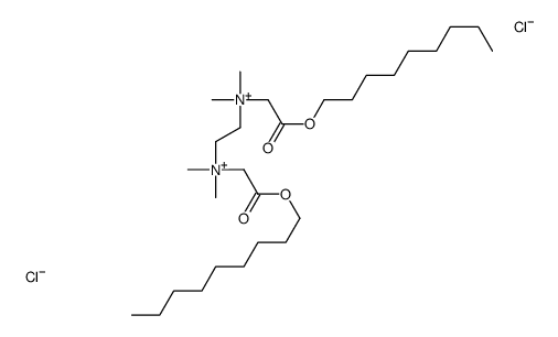 2-[dimethyl-(2-nonoxy-2-oxoethyl)azaniumyl]ethyl-dimethyl-(2-nonoxy-2-oxoethyl)azanium,dichloride结构式