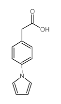 2-(4-(1H-吡咯-1-基)苯基)乙酸结构式