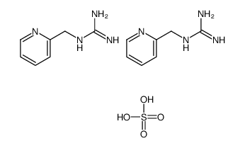 2-(pyridin-2-ylmethyl)guanidine,sulfuric Acid (2:1)结构式
