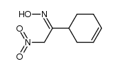 1-(cyclohex-3-en-1-yl)-2-nitroethanone oxime结构式