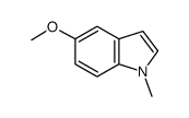 5-METHOXY-1-METHYL1H-INDOLE Structure