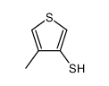 4-methyl-thiophene-3-thiol结构式