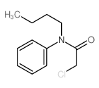 Acetamide,N-butyl-2-chloro-N-phenyl- structure