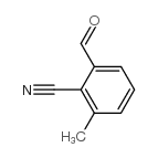 2-Formyl-6-methylbenzonitrile Structure