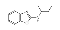 N-sec-Butyl-2-benzoxazolamine Structure