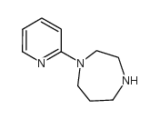 1-(2-Pyridinyl)hexahydro-1H-1,4-diazepine Structure