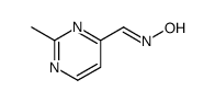 4-Pyrimidinecarboxaldehyde, 2-methyl-, oxime (8CI,9CI) Structure