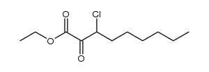 Ethyl 3-chloro-2-oxononanoate Structure