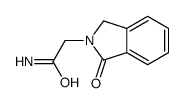 2-(1,3-Dihydro-1-oxo-2h-isoindol-2-yl)-acetamide结构式