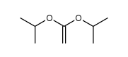 ketene diisopropyl acetal Structure