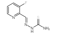 Hydrazinecarbothioamide,2-[(3-fluoro-2-pyridinyl)methylene]-结构式