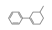 5-methyl-1-phenyl-cyclohexene Structure