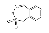 1,3-dihydro-benzo[c][1,2,3]thiadiazepine 2,2-dioxide Structure