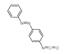 (E)-1-(4-isocyanatophenyl)-2-phenyldiazene(SALTDATA: FREE) structure