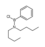 N-butyl-N-[chloro(phenyl)boranyl]butan-1-amine Structure