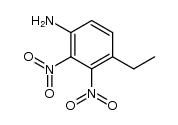 4-ethyl-2,3-dinitrobenzeneamine Structure