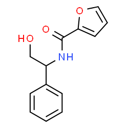 FURAN-2-CARBOXYLIC ACID (2-HYDROXY-1-PHENYL-ETHYL)-AMIDE structure