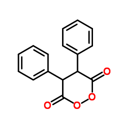 4,5-Diphenyl-1,2-dioxane-3,6-dione Structure
