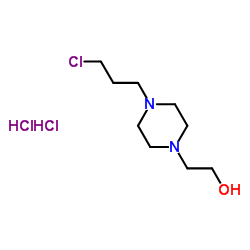2-(4-(3-Chloropropyl)piperazin-1-yl)ethanol dihydrochloride structure