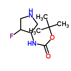 TERT-BUTYL(4-FLUORO-3-PYRROLIDINYL)CARBAMATE picture