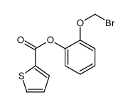 [2-(bromomethoxy)phenyl] thiophene-2-carboxylate Structure