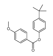 (4-tert-butylphenyl) 4-methoxybenzoate结构式