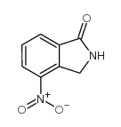 4-Nitroisoindolin-1-one Structure