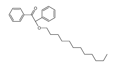 2-(Dodecyloxy)-1,2-diphenylethanone Structure