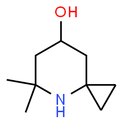 4-Azaspiro[2.5]octan-7-ol, 5,5-dimethyl- (9CI) structure