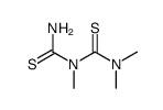 1,1,3-Trimethyl-2,4-dithiobiuret Structure