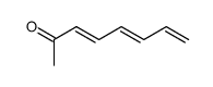 (3E,5E)-octa-3,5,7-trien-2-one结构式