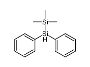 diphenylsilyl(trimethyl)silane Structure