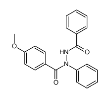 N1-phenyl-N2-benzoyl-p-methoxybenzoic acid hydrazide结构式